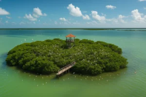 three island tour , Bird Island representation